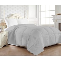 Elegant Comfort 1200 Thread Count Down Alternative Full/Queen Comforter,