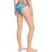 Garden Shirred Bikini Bottoms,Blue, 12