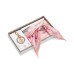  Peony Logo Kite Scarf & Key Chain Box Set, Multicolor