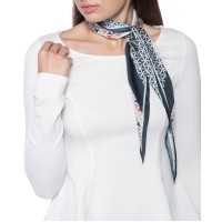 Giani Bernini Women’s Geo-Print Kite Scarf, Black