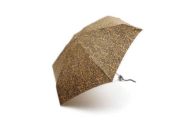  Mini Cheetah Print Umbrella, Brown