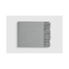 Hedaya Home Winona Luxurious Waffle Weave Throw with Fringe Trim, 50  X 60 inch