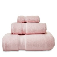 Hudson Park Collection Luxe Turkish washcloth, Pink, 13 X 13