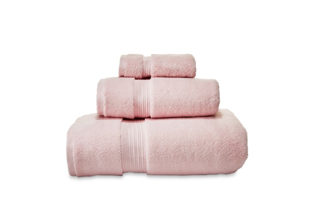  Collection Luxe Turkish washcloth, Pink, 13 X 13