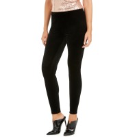 Hue Women’s Velvet Leggings, Black, Small