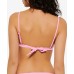  Juniors’ Shell-Trim Bikini Top, Medium, Lilac
