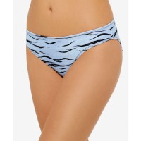 Hula Honey Juniors’ Wild Cat Bikini Bottoms, Medium, Blue