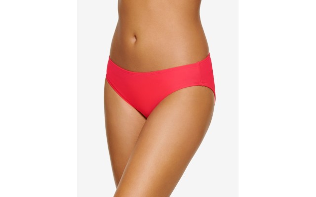  Women’s Swimwear Vibrant Hipster Bikini Bottom, Red, S