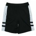 Big Boys Side Inset Drawstring Shorts, Black, Small
