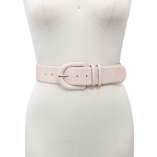 INC International Concepts Croc-Embossed Stretch Belt With Covered Buckle,
