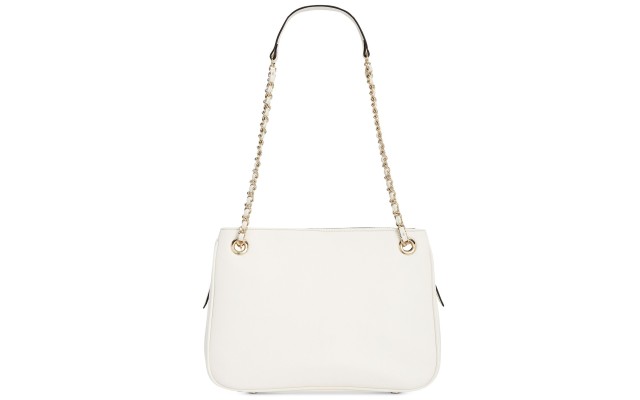  Deliz Chain Shoulder Bag, White