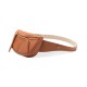  Pebbled Belt Bag, Brown, XL