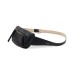  Pebbled Belt Bag, Black, L
