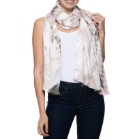 INC International Concepts Tie-Dyed Pashmina Wrap, Blush