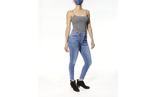  Women’s High Rise Jeans, Blue, 26