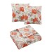 Home 3 PC Family Story Decorative Pillows and Throw Set, Pink