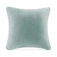 INK+IVY Bree Chunky-Knit 26″ Square European Pillow Cover