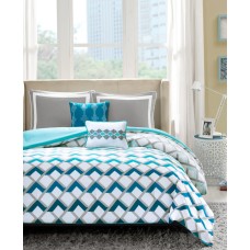 Intelligent Design Finn 5-Pc. Full/Queen Comforter Set Bedding, Blue