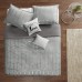  Raina 5-Pc. King/California King Duvet Cover Set Bedding, Silver