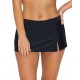  Sahara Solids Swim Skirt, Black, 8