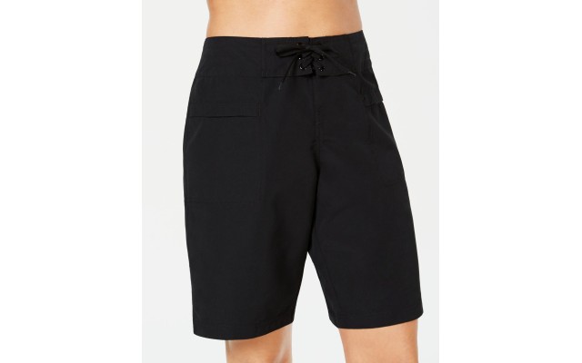  Women’s Board Shorts, Black, 8