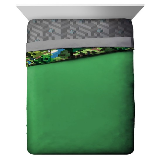  Minecraft Twin 6-Pc. Comforter Set, Green