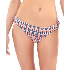Jessica Simpson Laguna Beach Twisted Tab Hipster Bikini Bottom, Large, Multicolor