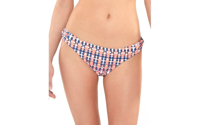 Laguna Beach Twisted Tab Hipster Bikini Bottom, Large, Multicolor