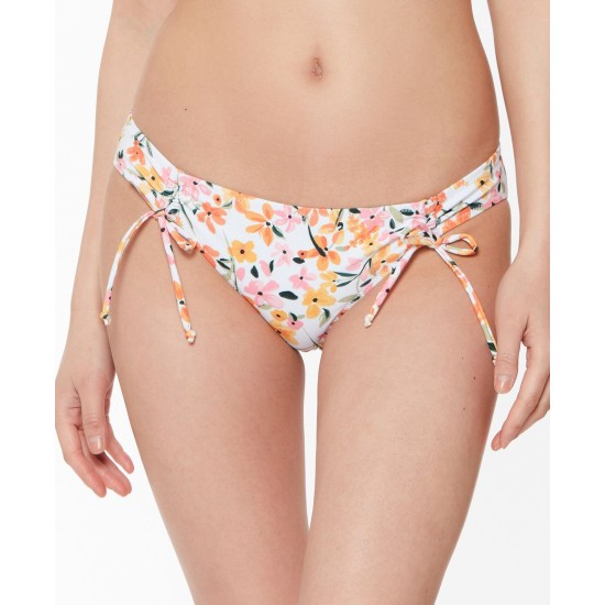  Summer Dreaming Ruched Hipster Bikini Bottoms, MULTI/COLOR, Medium