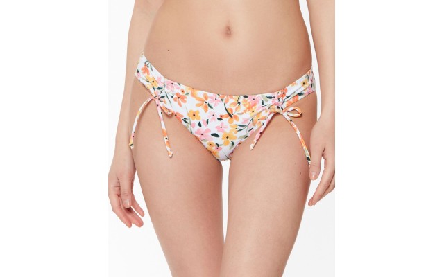  Summer Dreaming Ruched Hipster Bikini Bottoms, MULTI/COLOR, X-Large