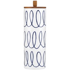Kate Spade New York Charlotte Street Tall Canister, White