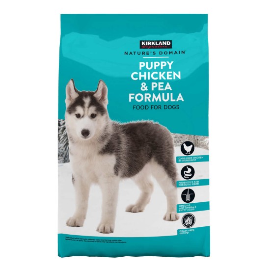  Nature’s Domain Puppy Formula Chicken & Pea Dog Food 20 lb.