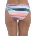  Printed Side-Shirred Hipster Bottoms, 14, Multicolor