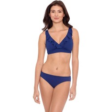 LAUREN Ralph Lauren Beach Club Solid Hipster Bottoms, 6, Navy