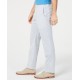 Lauren Ralph Lauren Mens Classic-fit Seersucker Dress Pants Blue 33×30