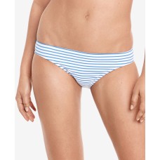 Lauren Ralph LaurenSwim Bikini Bottom Blue Striped, 16, Blue/White