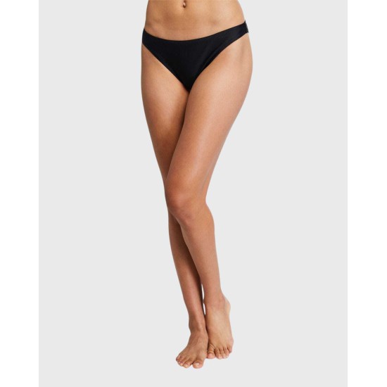 Le Tarte Montauk Bikini Bottom, X-Small, Black