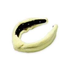 Lele Sadoughi Knotted Terry Headband, One size Yellow
