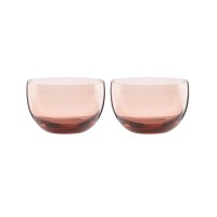 Lenox Sprig & Vine(tm) Glass Bowl Set Of 2,Pink