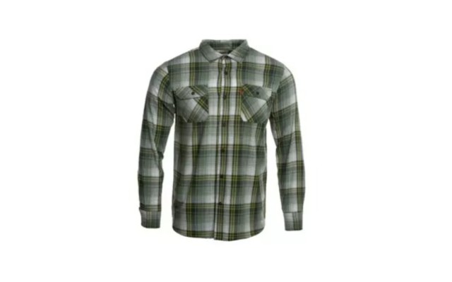 Levi’s Men’s Flannel Worker Shirt, Green