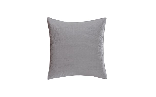  Home Cross Stitch Light Gray Euro Sham Set of 2