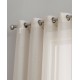  Lumino by Perth Semi Sheer Grommet Curtain Panels – 54 W x 63 L – Set of 2