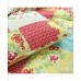  Roesser Patchwork Cotton 3 Piece Quilt set, Full/Queen, Multi