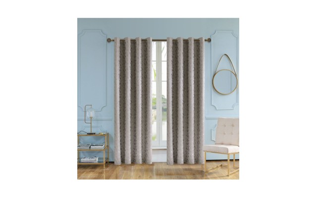  Simone Lined Room Darkening Curtain, 50″ X 84″