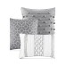  Addison 7-Pc. Queen Comforter Set Bedding, Grey