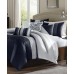  Amherst 7-Pc. Full Comforter Set, Black