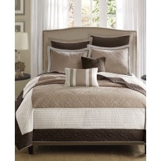 Madison Park Attingham 7-Pc. King/California King Coverlet Set, Beige