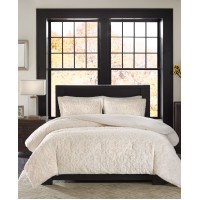 Madison Park Bismarck Reversible 3-Pc. Full/Queen Comforter Set, Ivory