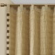  Dune Microsuede Stripe 42″ x 84″ Window Panel