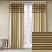  Dune Microsuede Stripe Pair of 42″ x 84″ Window Panels